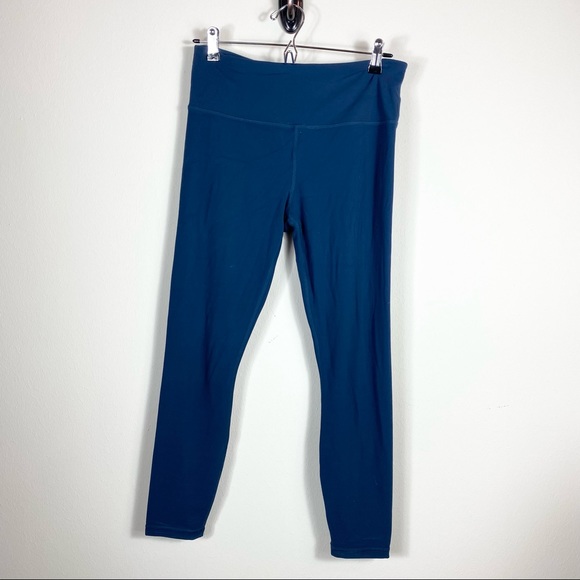 - Athelta navy blue leggings size medium excellent condition - Picture 1 of 8